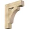 Ekena Millwork Legacy Block Rough Sawn Bracket, Douglas Fir, 6"W x 26"D x 30"H BKT06X26X30LEC05RDF - alternate 1
